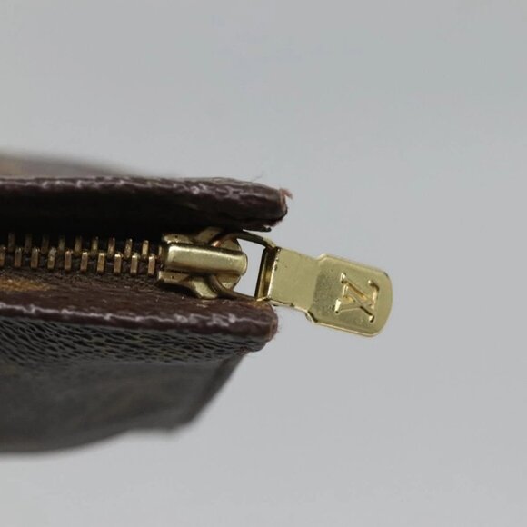 LOUIS VUITTON Monogram Poche Toilette 19 Pouch M47544 LV Auth 139379 - Picture 13 of 16